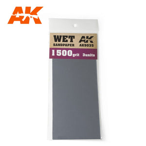 AK-Interactive AK9035 Wet Sandpaper 1500
