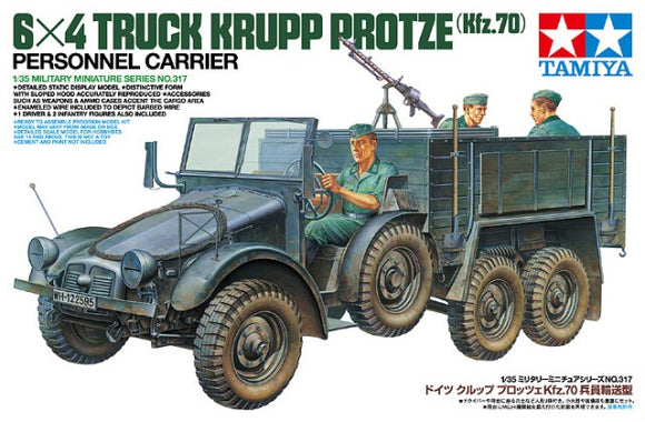Tamiya 35317 Krupp Protze 6x4 Truck Kfz.70