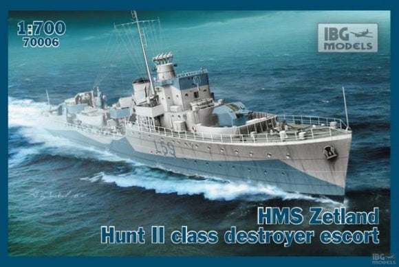 IBG 70006 HMS Zetland Hunt II Class Destroyer Escort