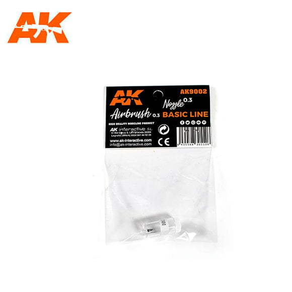 AK-Interactive AK9002 Airbrush 0.3mm Nozzle
