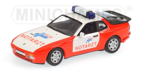 Minichamps 400062290 Porsche 944 S2 1995 - NOTARZT