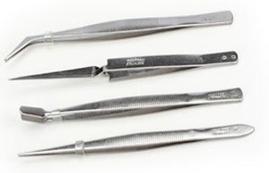 Excel EXC30416 Tweezers - Set of 4