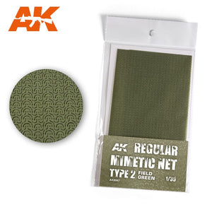 AK-Interactive AK8067 Regular Mimetic Net type 2 Field Green