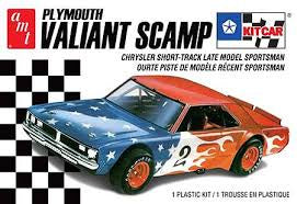 AMT 1171 Plymouth Valiant Scamp Kit Car - 1/25 Scale
