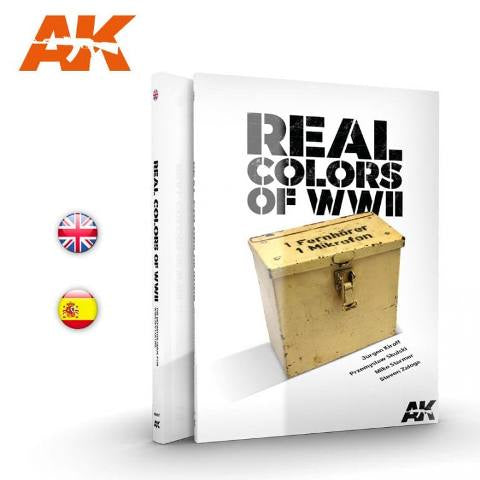 AK-Interactive AK187 WWII Real Colors - English