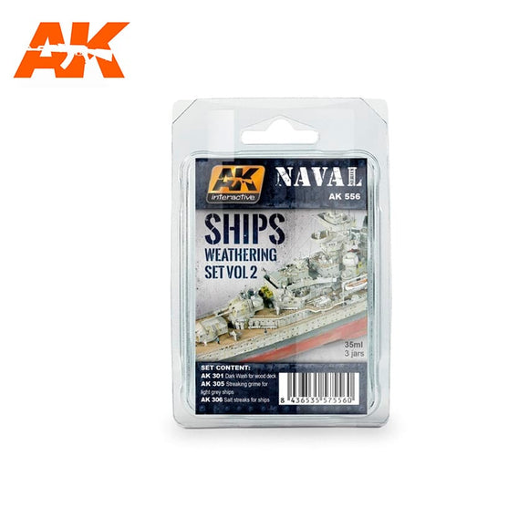 AK-Interactive AK556 Ships Weathering Set Vol.2