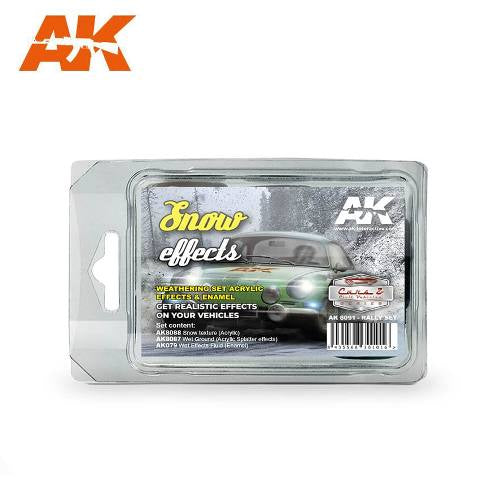 AK-Interactive AK8091 Rally Car Snow Effects Set