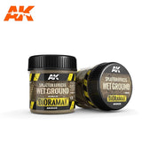 AK-Interactive AK8029 Terrains Splatter Effects Wet Ground - Acrylic 100ml