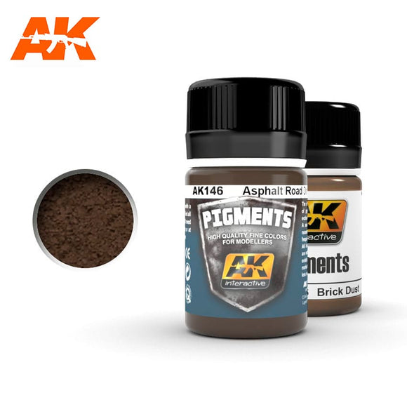 AK-Interactive AK146 Asphalt Road Dirt Pigment