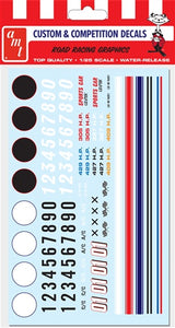 AMT MKA023 Road Racing Decals