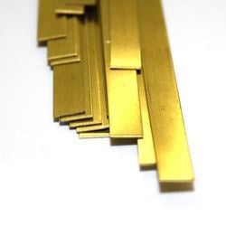 K&S Strip 8236 - Brass - 0.025 x 1/2