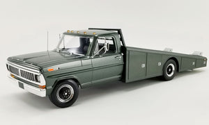 ACME 1801411 1970 Ford F350 Ramp Truck - Highland Green