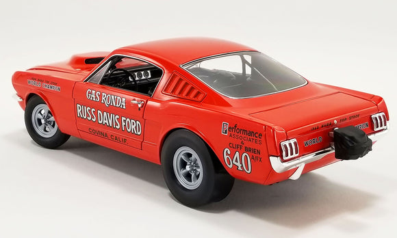 ACME 1801840 1965 Ford Mustang A/FX Russ David Ford - Gas Ronda