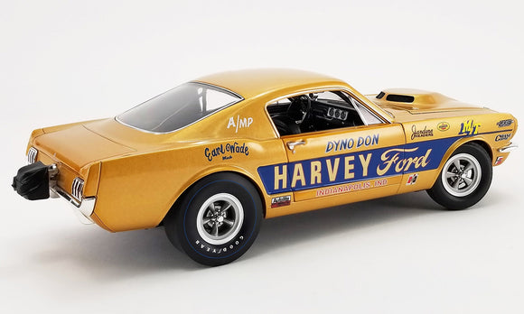 ACME 1801851 1965 Ford Mustang AFX - Harvey Ford - Dyno Don