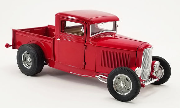 ACME 1804100 1932 Ford Hot Rod Pickup Red