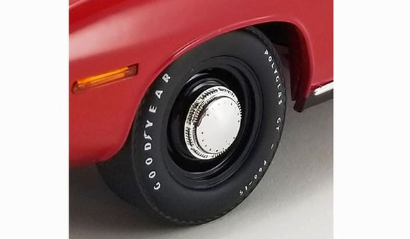 ACME 1806123W Mopar Black Steel Wheel & Tire Set
