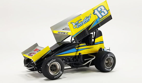 ACME 1822007 2022 #13 Buch Motorsports Sprint Car - Justin Peck