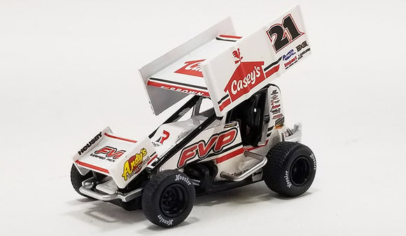 ACME 6422009 2022 #21 Casy's General Store Sprint Car - Brian Brown
