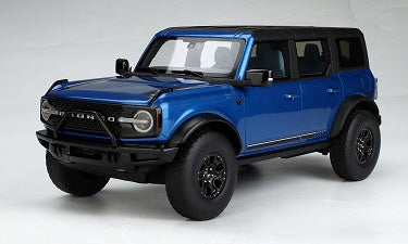 GT Spirit US046 2021 Ford Bronco First Edition 4 Door Blue