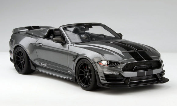GT Spirit US057 2021 Shelby Super Snake Roadster - Carbonized Grey