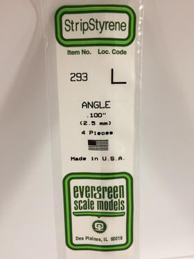 Evergreen 293 Angle - 2.50mm