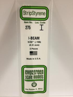 Evergreen 275 I Beam - 4.00mm
