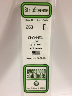 Evergreen 263 Channel - 2.50mm