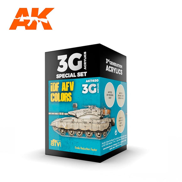 AK-Interactive AK11650 IDF AFV Colors