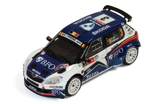 IXO RAM478 Skoda Fabia S2000 2011 - Winner Rally Ypres