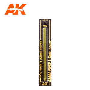 AK-Interactive AK9115 Brass Pipes 1.6mm x 5