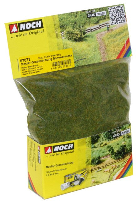 Noch 7072 Grass - Static 6mm - Summer Blend 50gm