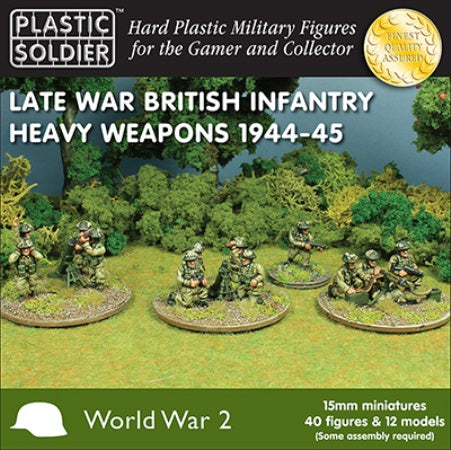 PSC WW2015010 Late War British Infantry Heavy Weapons