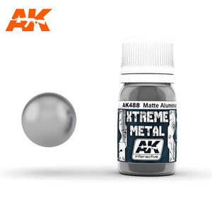 AK-Interactive AK488 Xtreme Metal Matte Aluminium