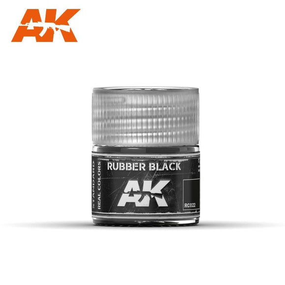 AK-Interactive RC022 Rubber Black 10ml