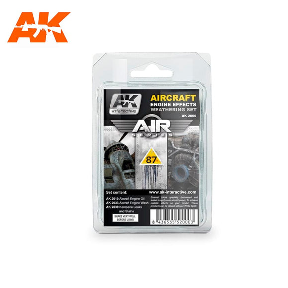 AK-Interactive AK2000 Aircraft Engine Effects Set