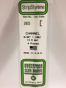 Evergreen 265 Channel - 4.00mm