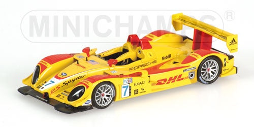 Minichamps 400076607 Porsche RS Spyder 2007 - Winners ALMS Long Beach
