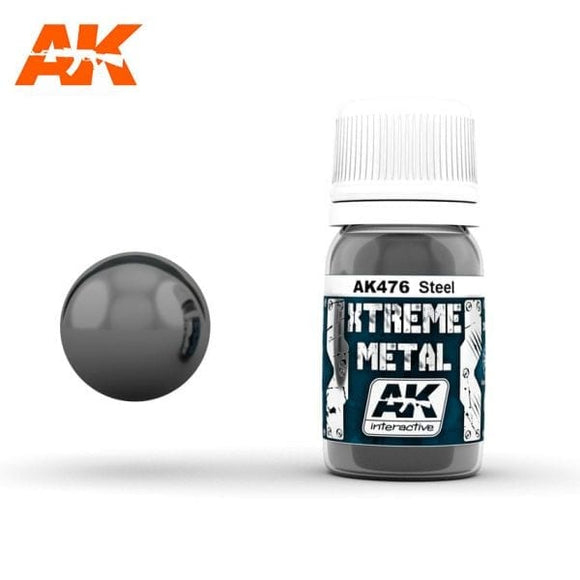 AK-Interactive AK476 Xtreme Metal Steel