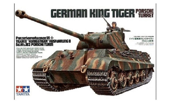 Tamiya 35169 German King Tiger - Porsche Turret
