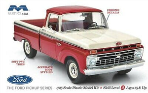 Moebius 1233 1966 Ford Short Bed Styleside Pick Up - 1/25 Scale