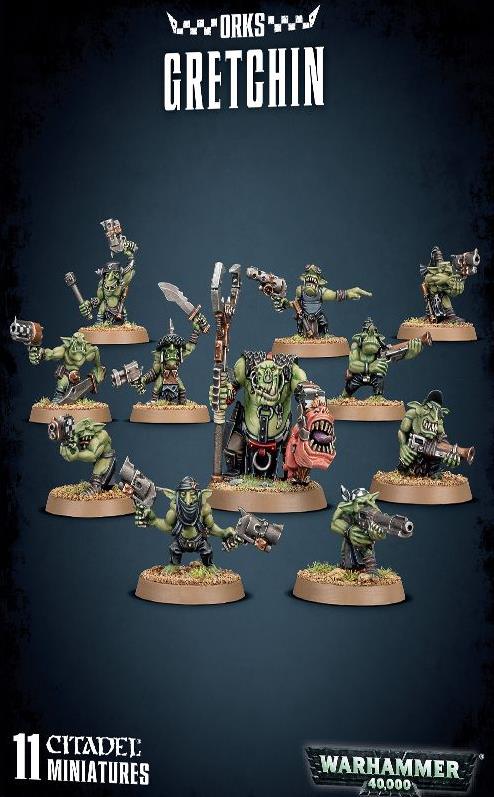 Games Workshop 50-16 Orks Gretchin 2018