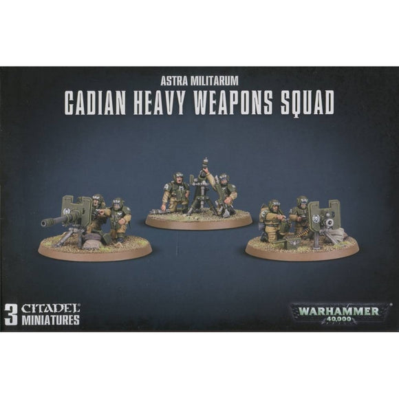 Games Workshop 47-19 Astra Militarum Cadian Heavy Weapons Squad