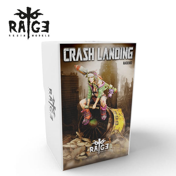 Rage 002 Crash Landing Resin Figure