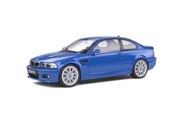 Solido 1806502 BMW E46 M3 Coupe Laguna Blue 2000