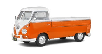 Solido 1806701 Volkswagen T1 Pickup - Orange/White 1964
