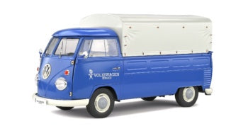 Solido 1806702 Volkswagen T1 Pickup - VW Service Blue