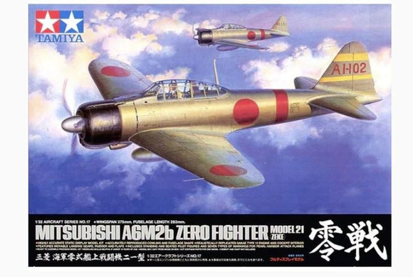 Tamiya 60317 Mitsubishi A6M2b Zero Fighter - 1/32nd scale