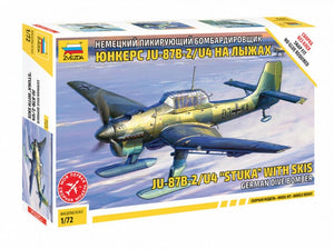 Zvezda 7323 Ju-87 Stuka with Skis - 1/72