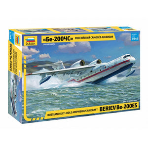 Zvezda 7034 Be-200 Amphibius Aircraft - 1/144 Scale